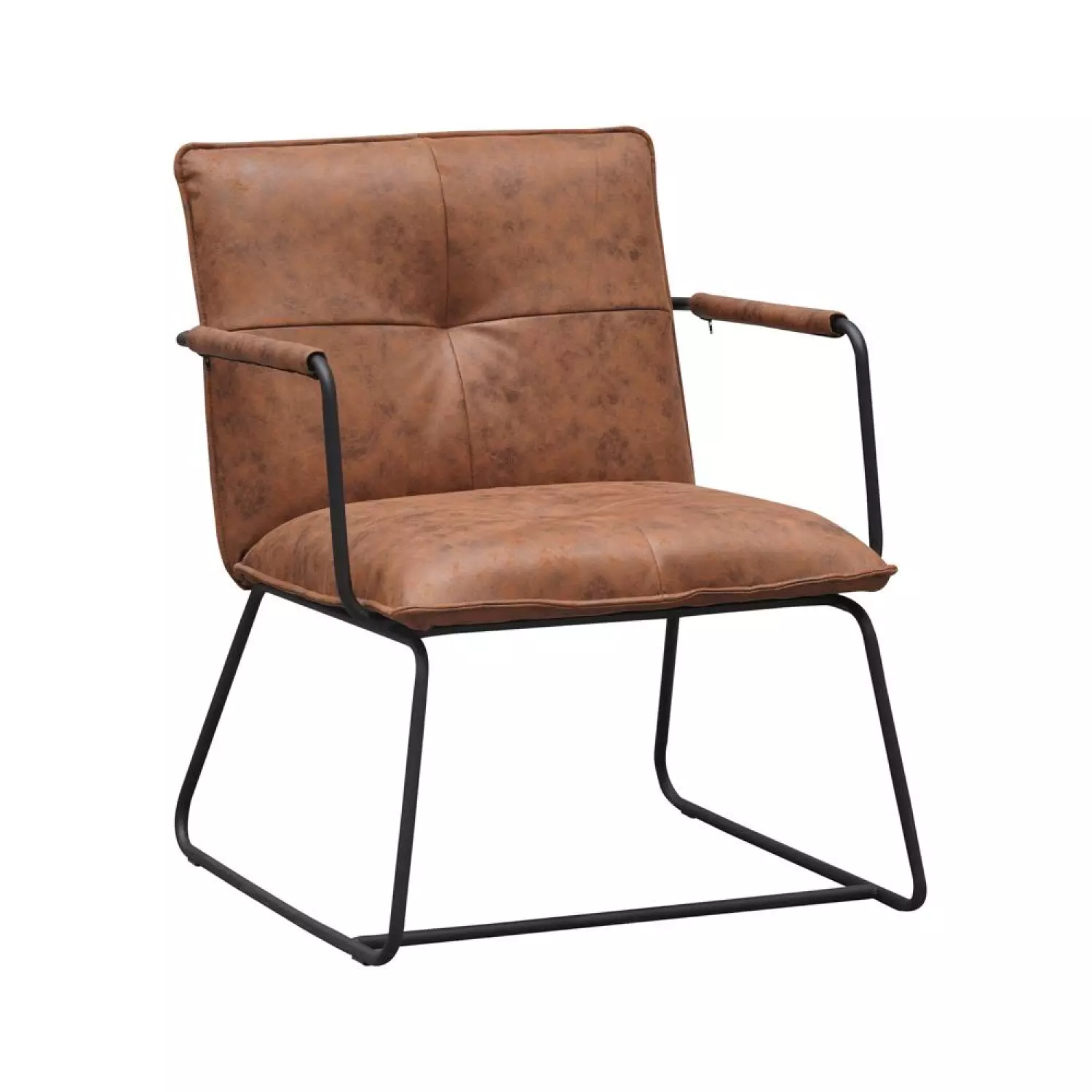 Fauteuil Bilbao (cognac) huren? Huur bij KeyPro meubelhuur!