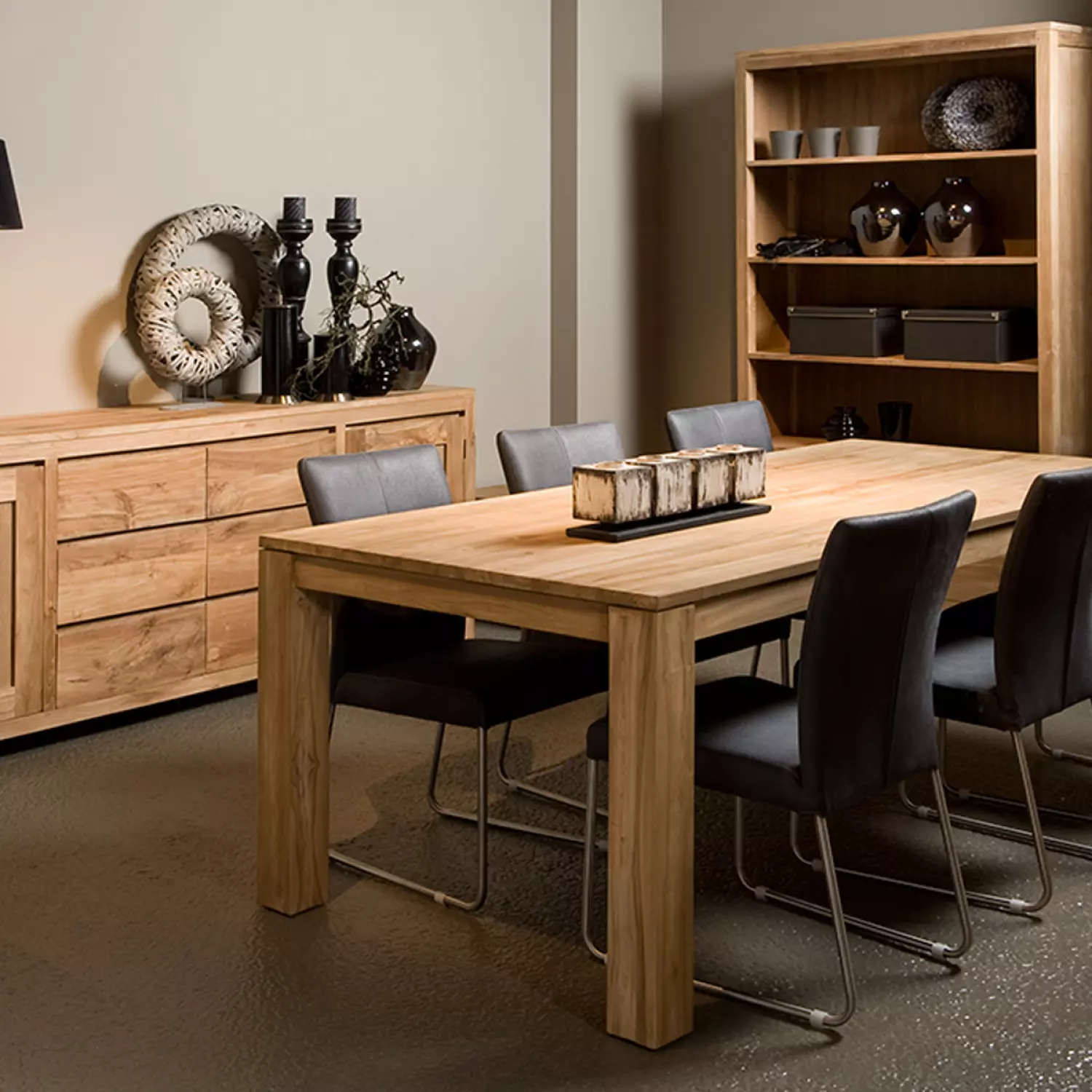 Eettafel Losari 160cm (naturel) huren? Huur bij KeyPro meubelhuur!