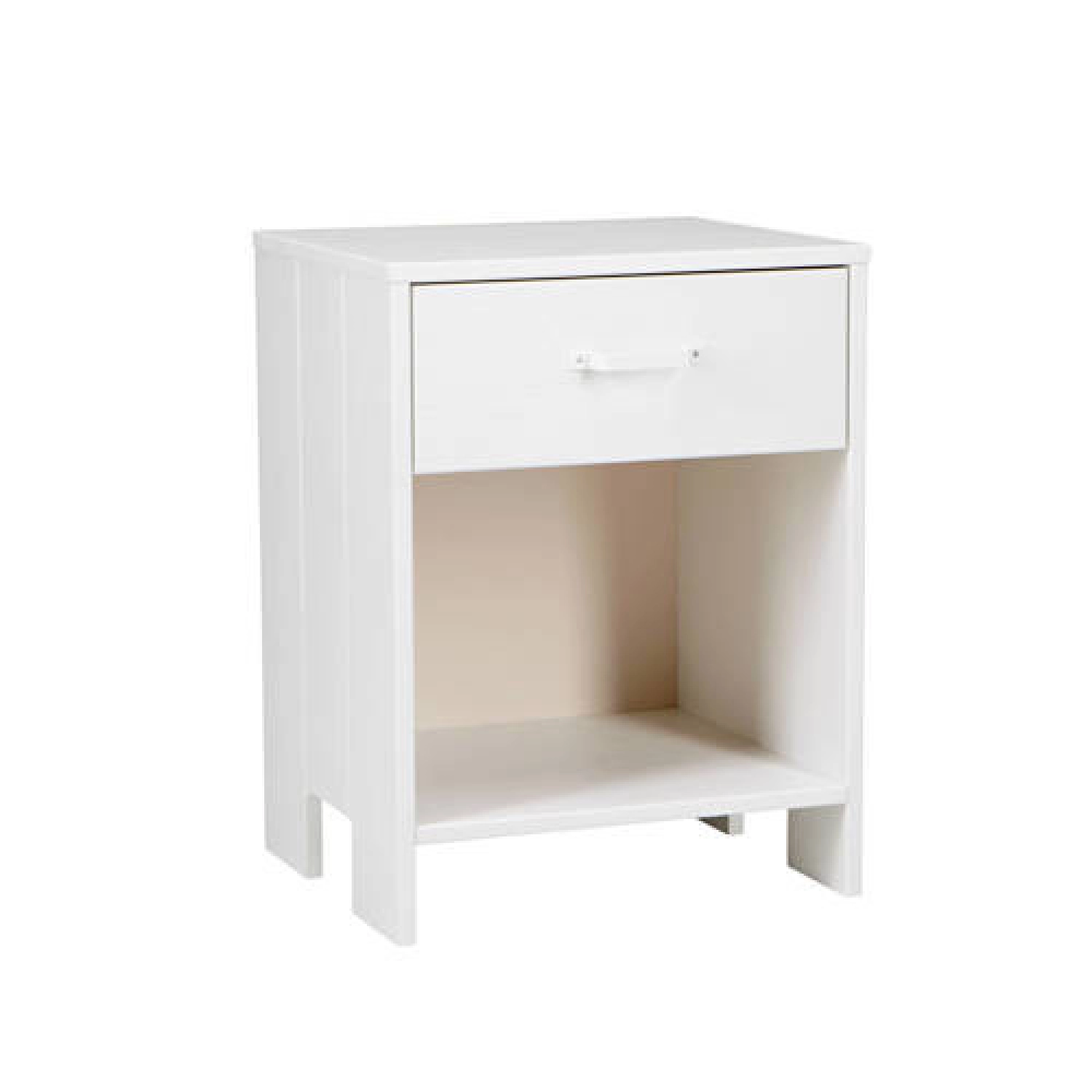 Rent a Nightstand Dennis (White)? Rent at KeyPro furniture rental!