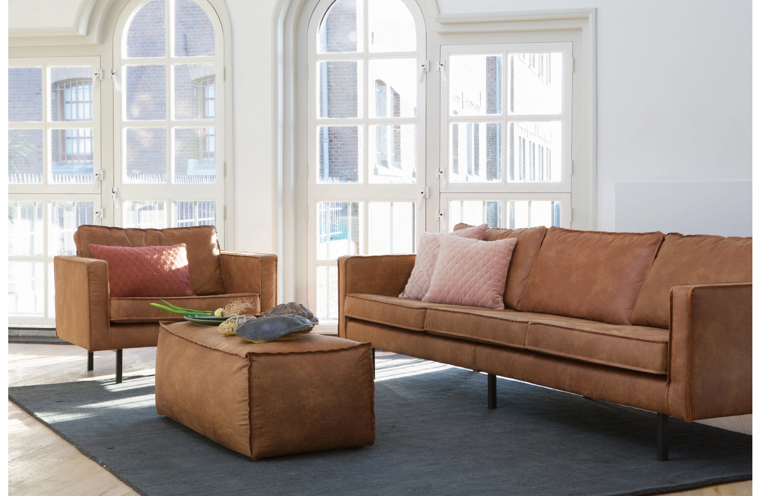 Rent a Armchair Rodeo (cognac)? Rent at KeyPro furniture rental!