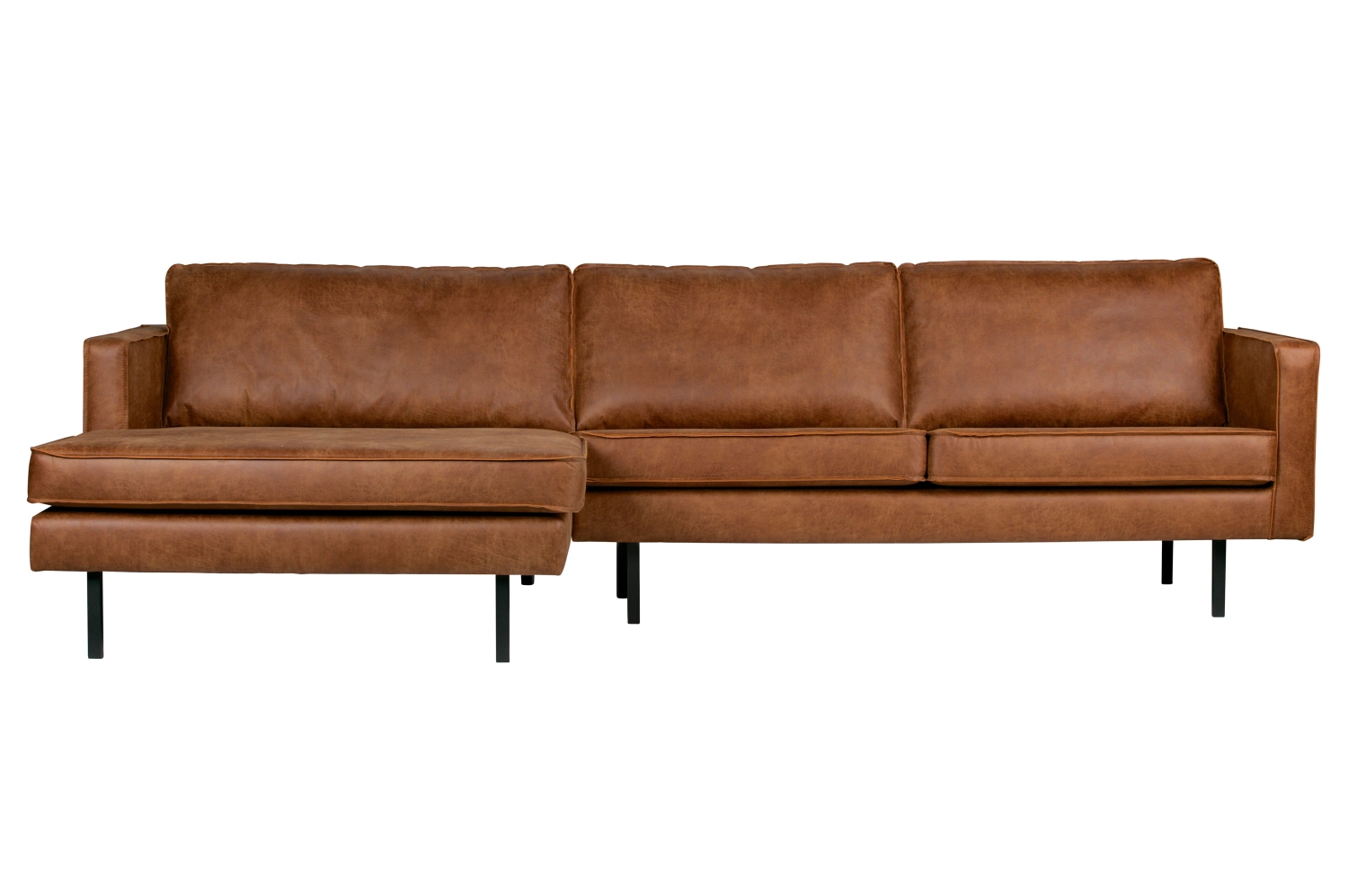 Bank Chaise longue Rodeo links (cognac) huren? Huur bij KeyPro meubelhuur!