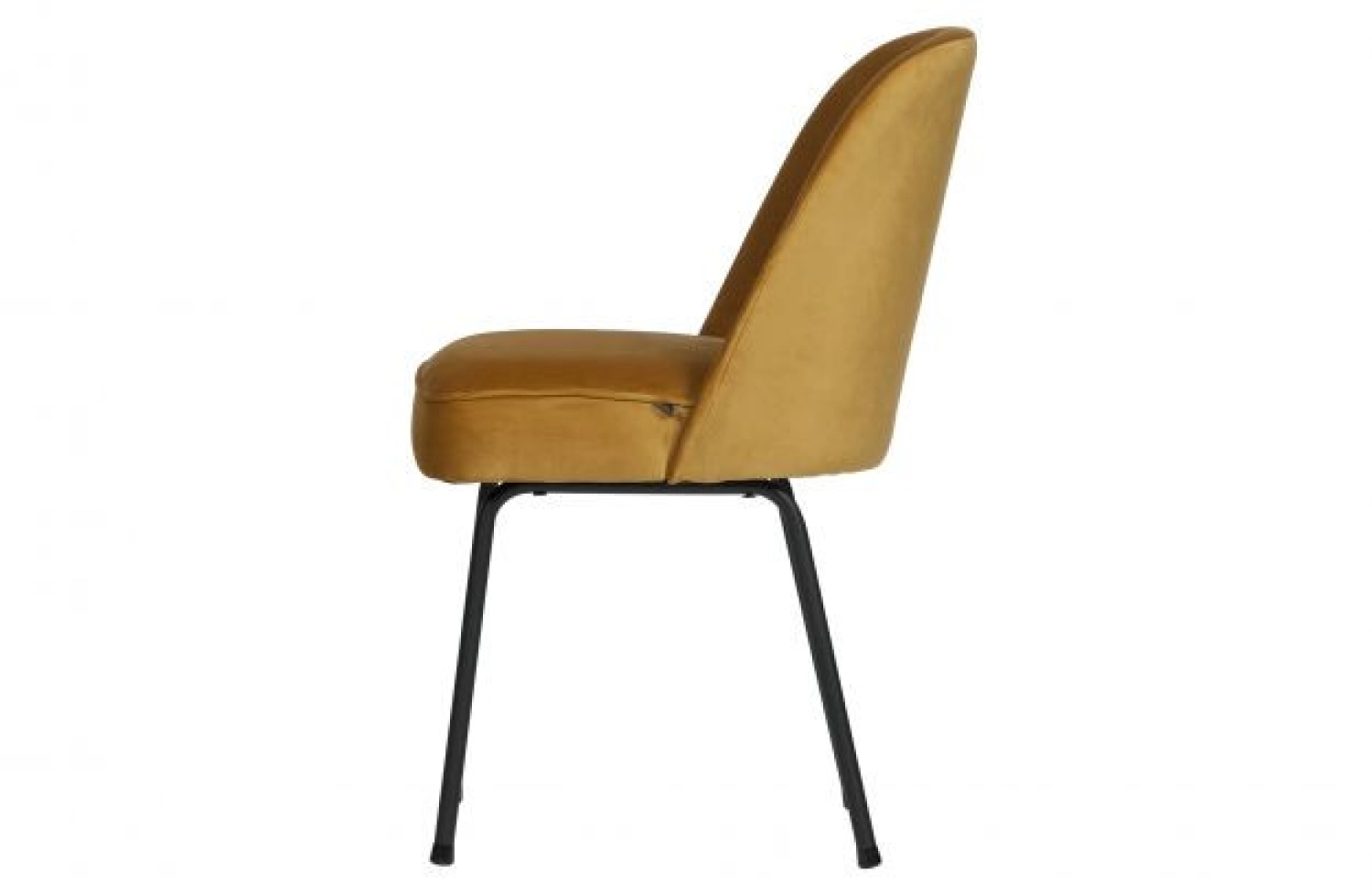 Eetkamerstoel Vogue fluweel (mosterd) huren? Huur bij KeyPro meubelhuur!