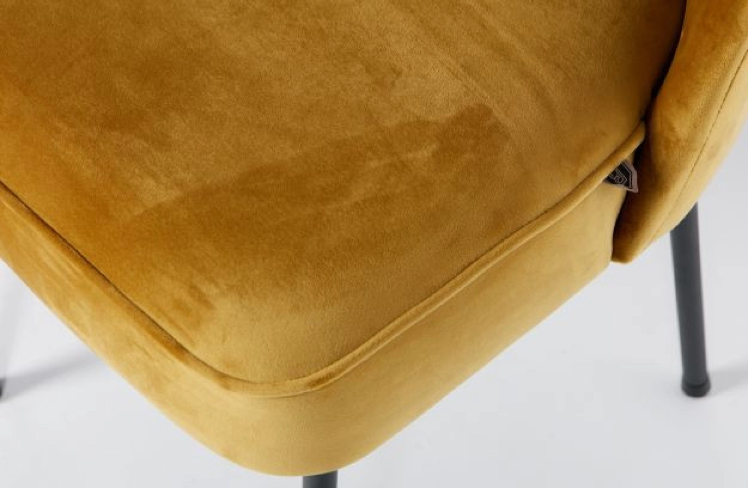 Eetkamerstoel Vogue fluweel (mosterd) huren? Huur bij KeyPro meubelhuur!