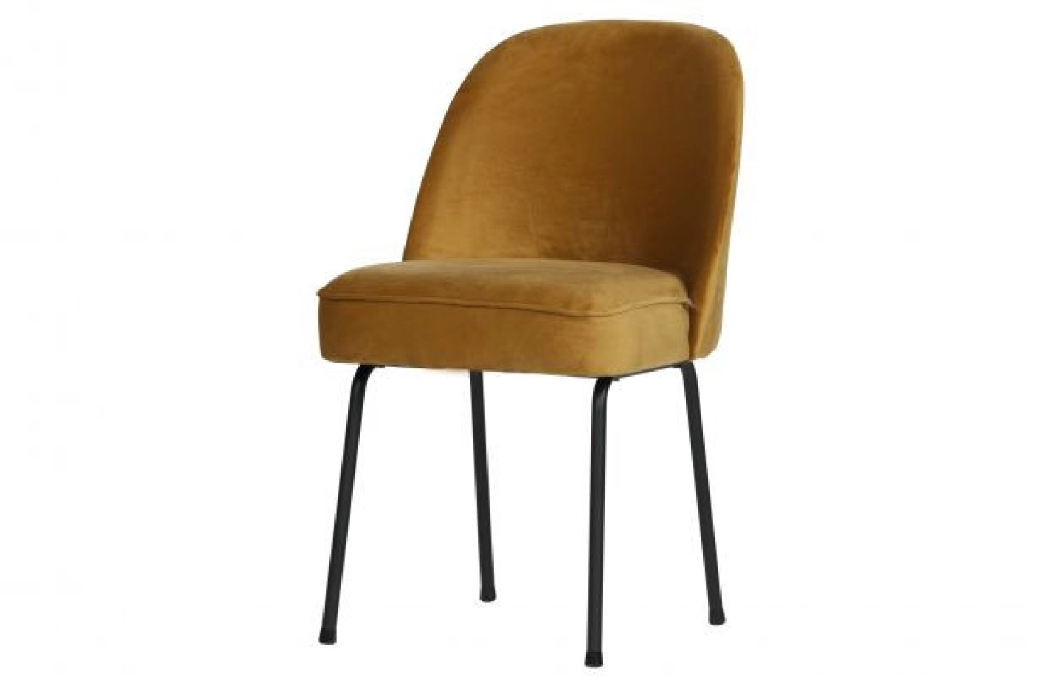 Eetkamerstoel Vogue fluweel (mosterd) huren? Huur bij KeyPro meubelhuur!