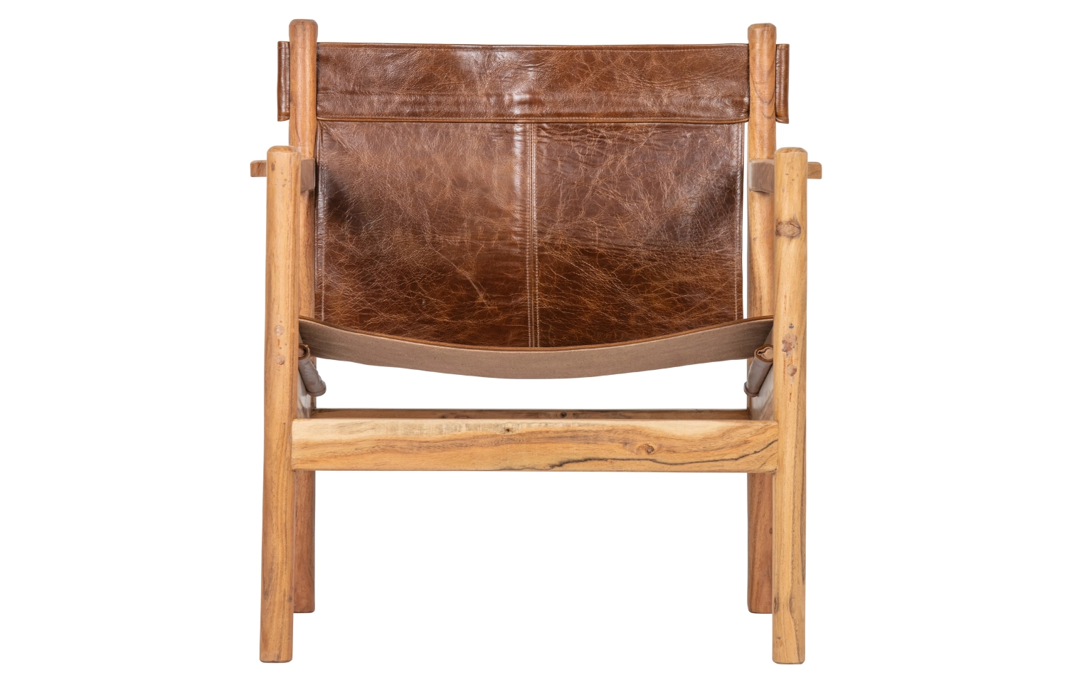 Fauteuil Chill echt leer (bruin) huren? Huur bij KeyPro meubelhuur!