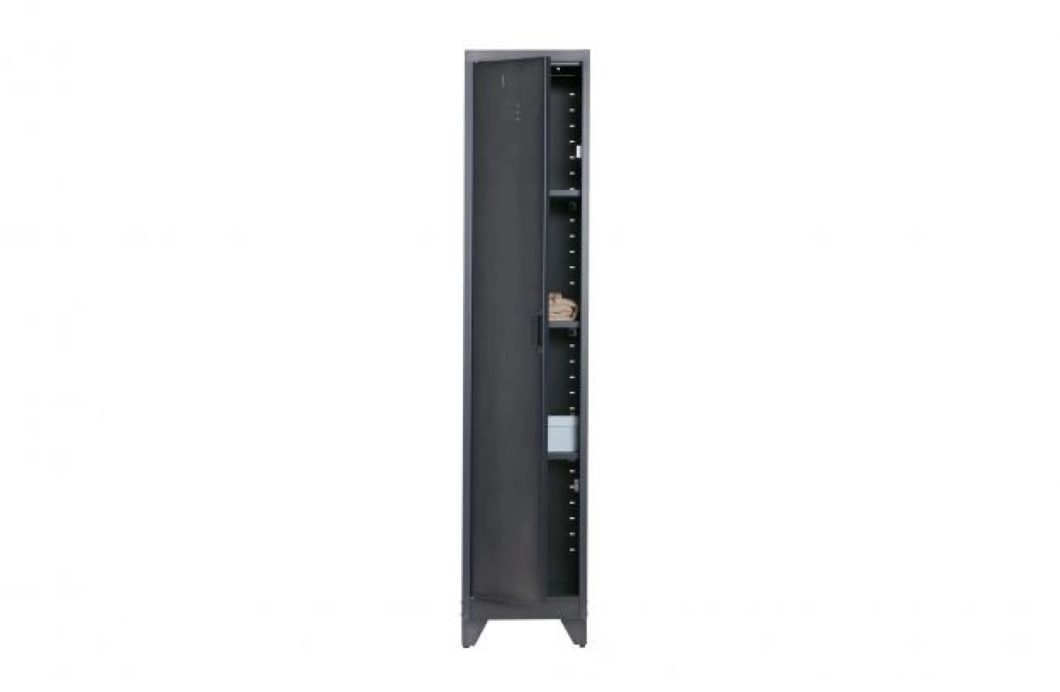 Schließfachschrank Cas (schwarz) mieten? Mieten Sie bei KeyPro Möbelverleih!
