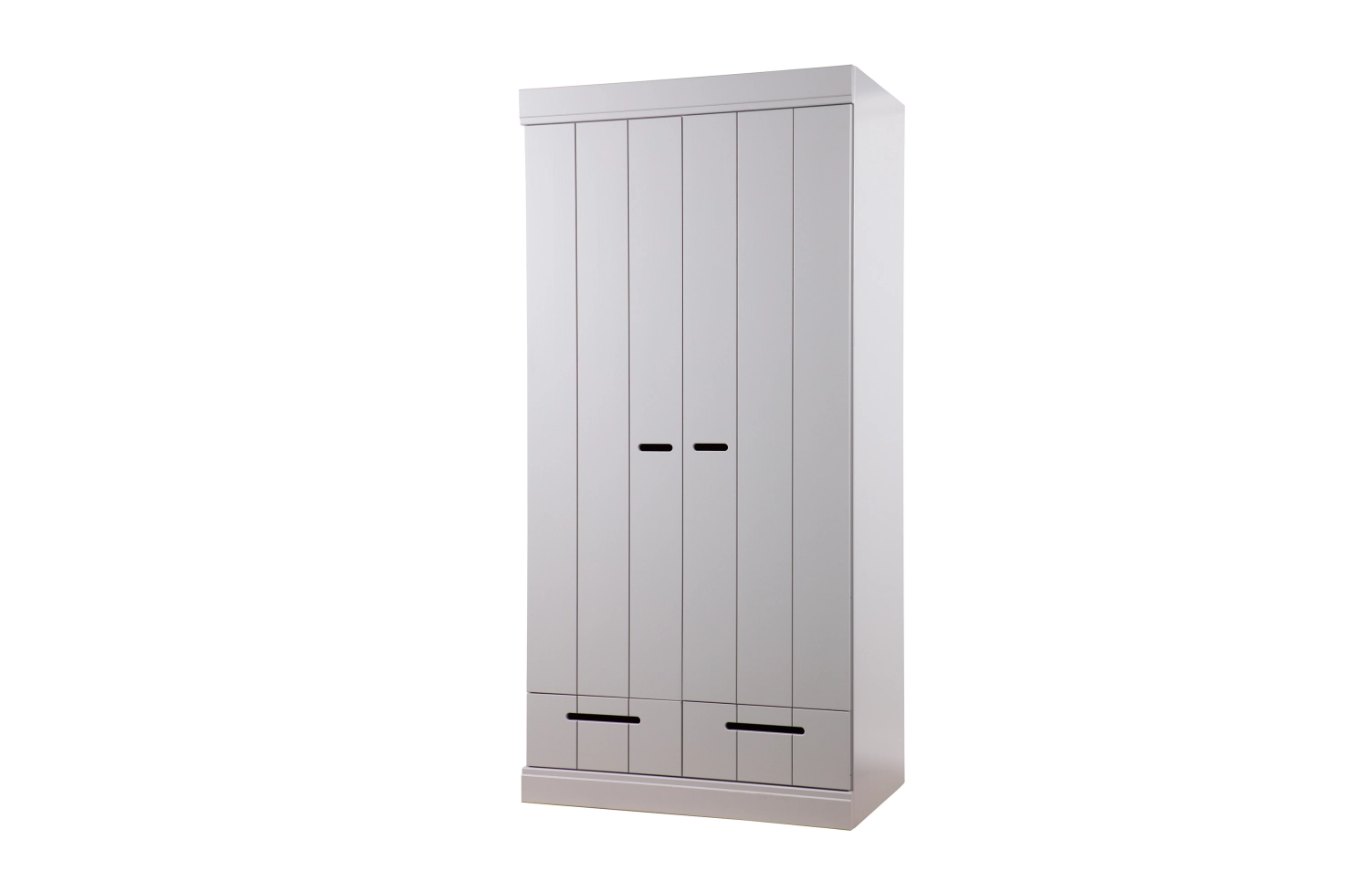 Rent a Closet Connect 2drs. + drawers (concrete grey)? Rent at KeyPro furniture rental!