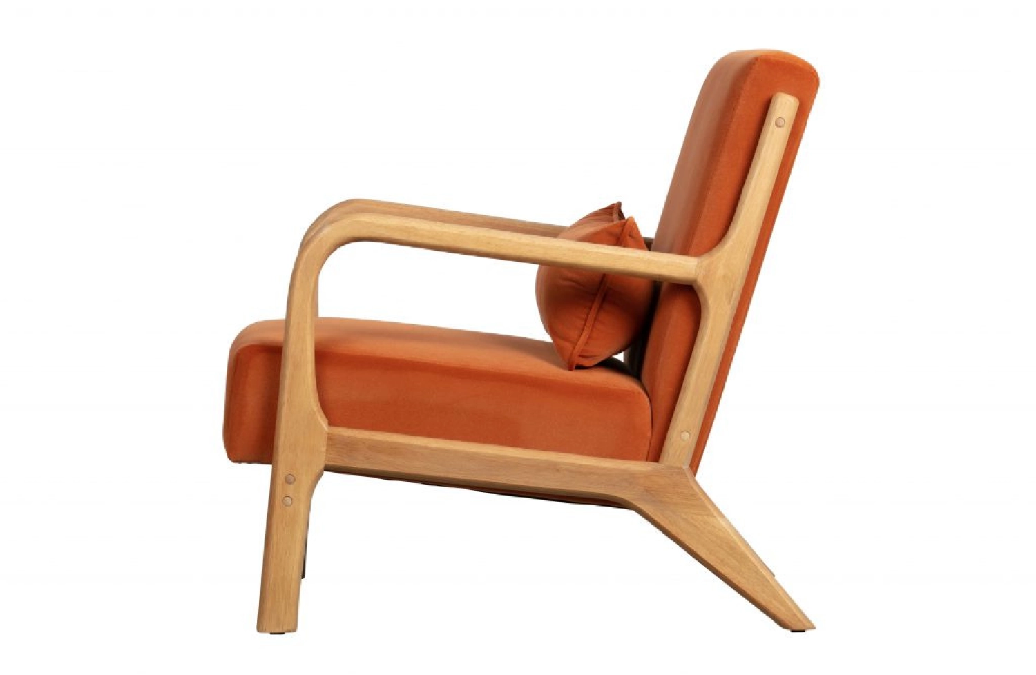 Fauteuil Mark fluweel (melon) huren? Huur bij KeyPro meubelhuur!