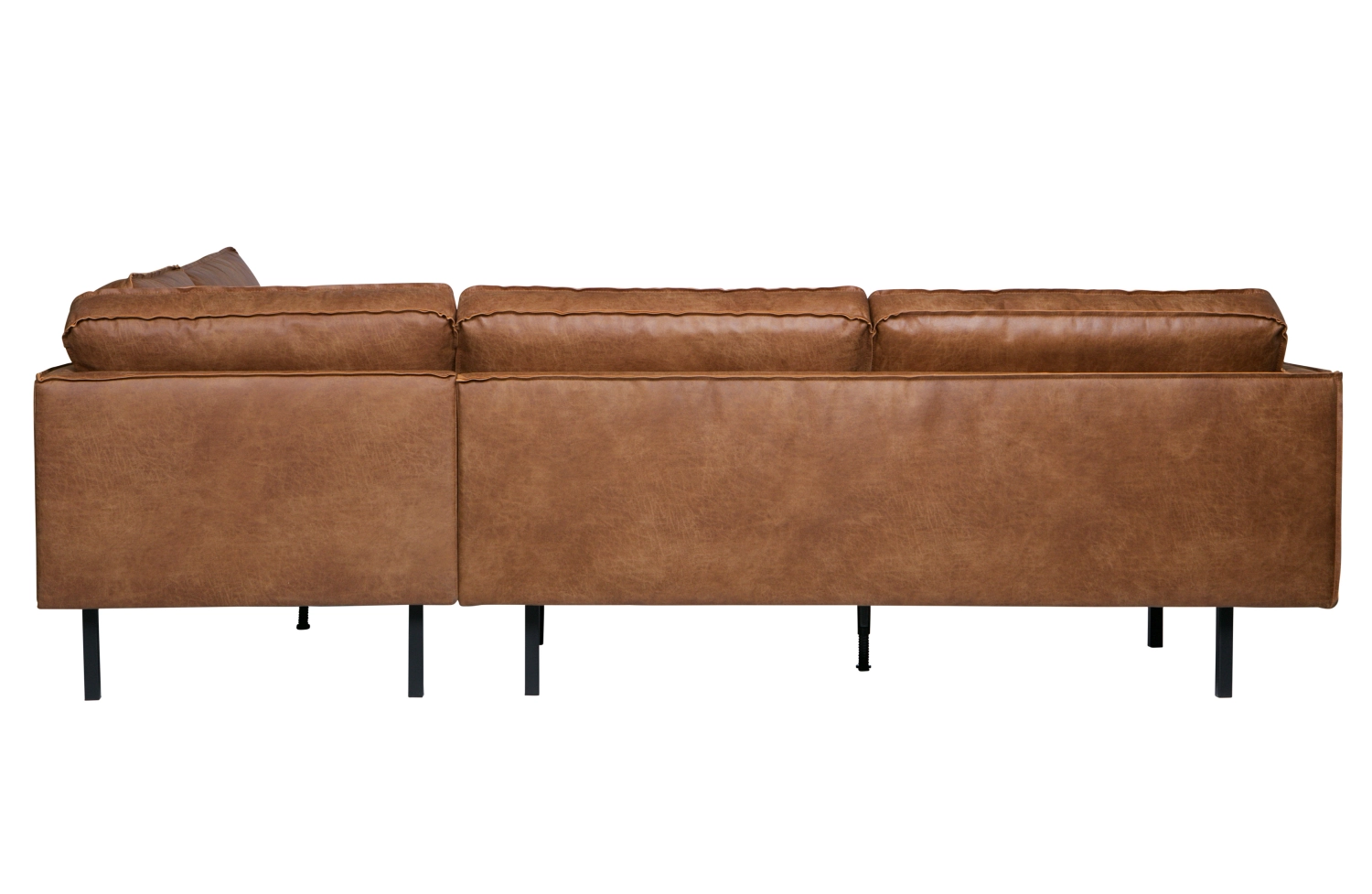 Hoekbank Rodeo rechts (cognac) huren? Huur bij KeyPro meubelhuur!