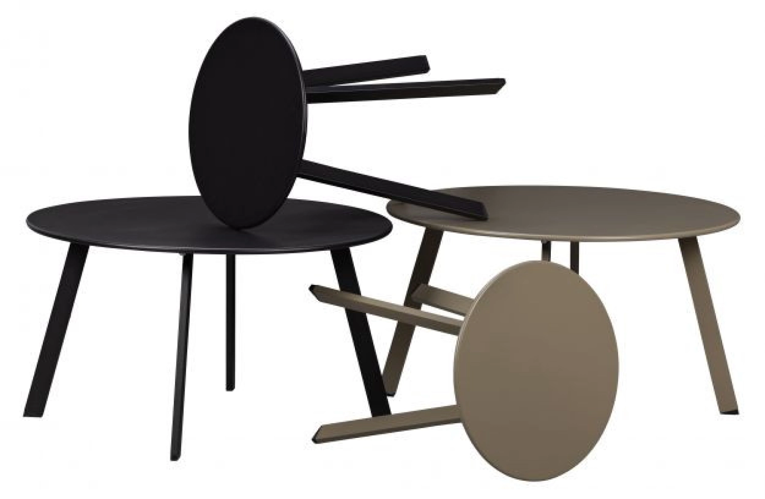Bijzettafel Fer (zwart) huren? Huur bij KeyPro meubelhuur!