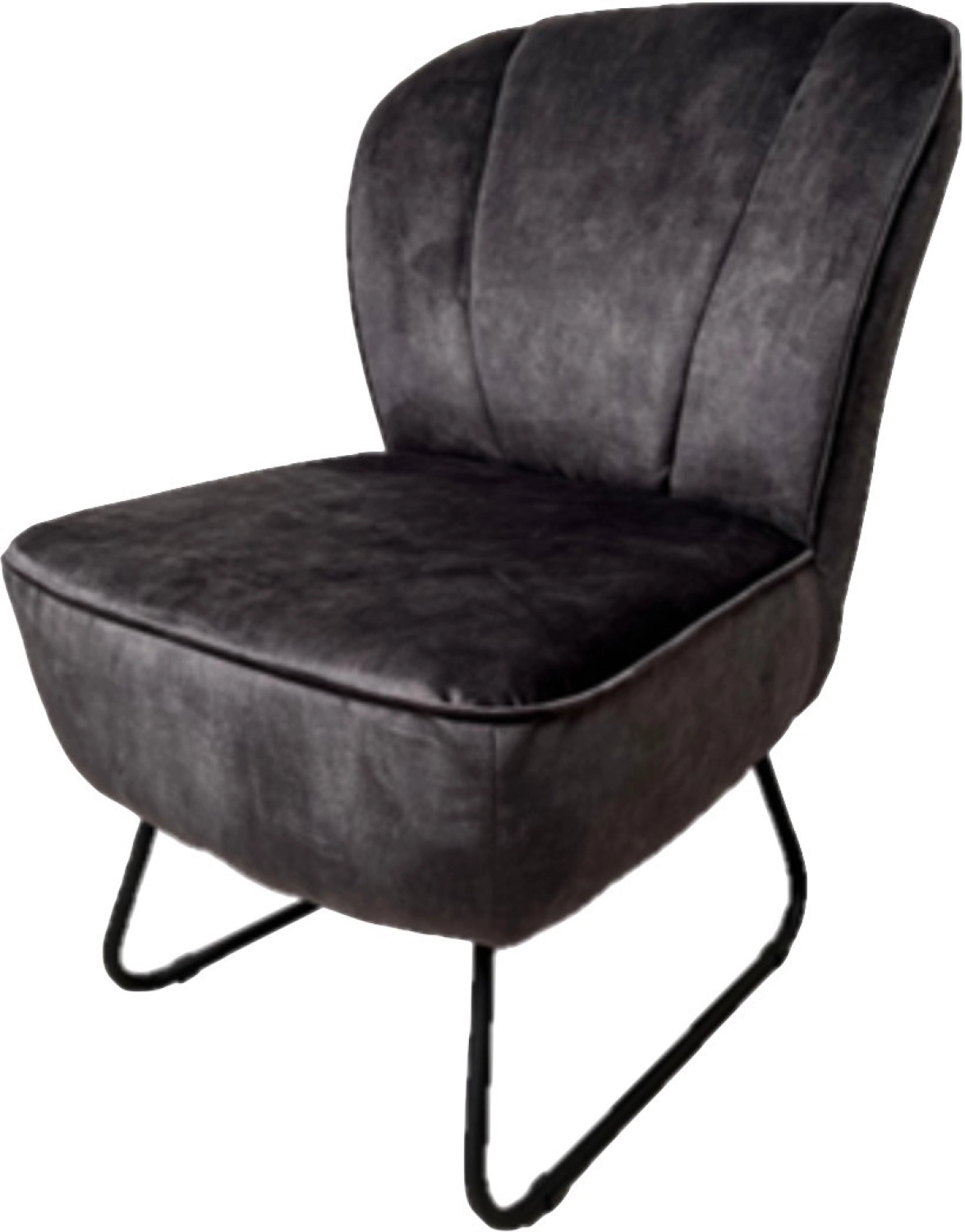 Rent a Armchair Eddy velvet (black)? Rent at KeyPro furniture rental!