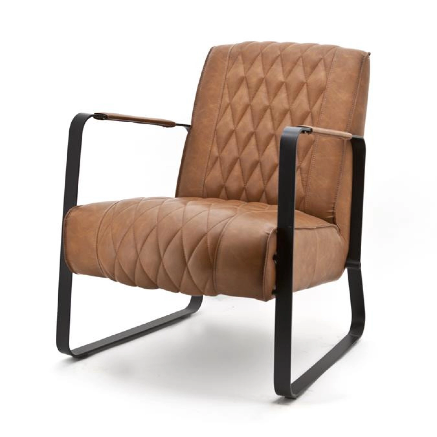 Huur je Fauteuil Stream Cognac bij KeyPro! Fauteuil Stream Cognac huren? Huur bij KeyPro meubelhuur!
