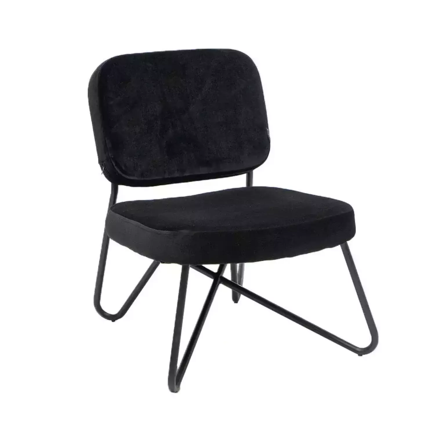 Rent a Armchair Julia (black velvet)? Rent at KeyPro furniture rental!