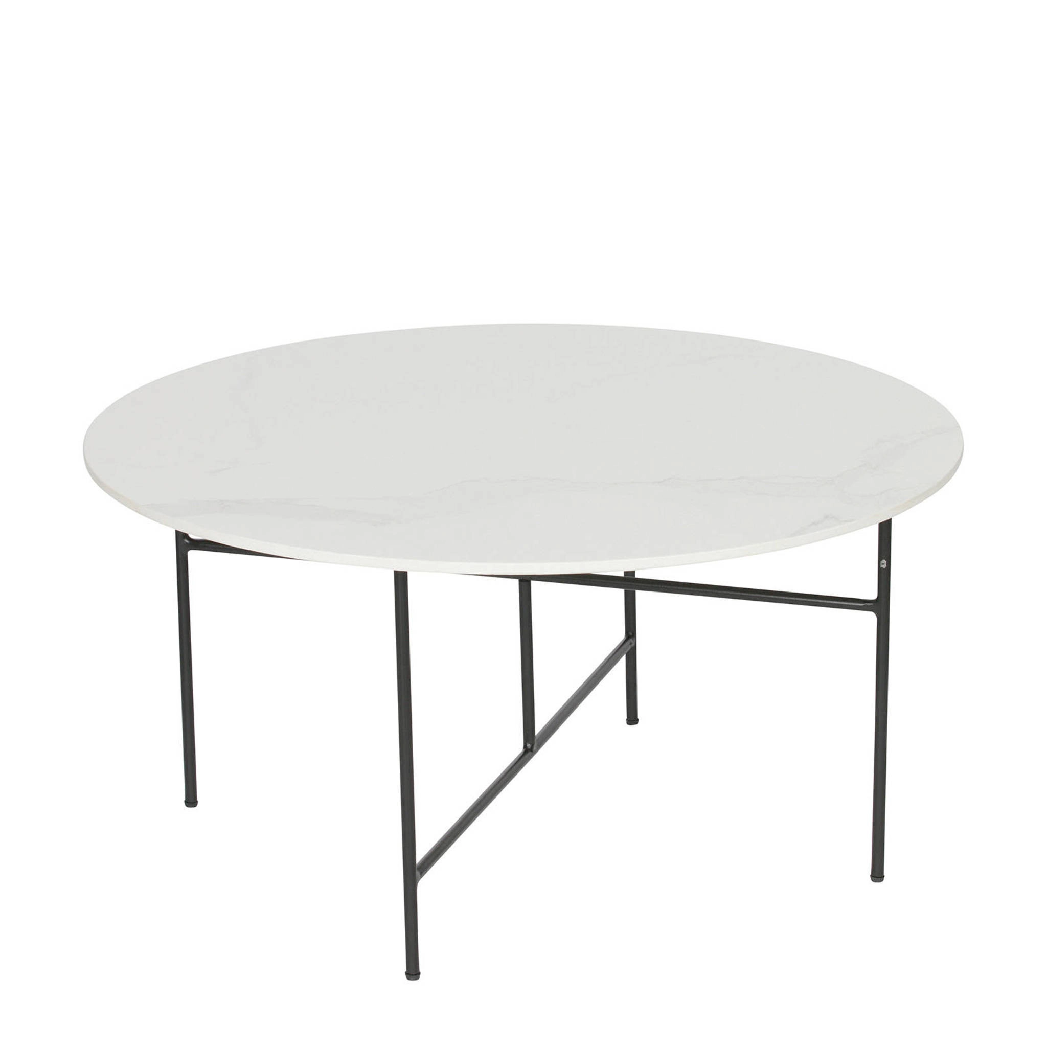 Rent a Side table Vida marble 40XØ80 (white)? Rent at KeyPro furniture rental!