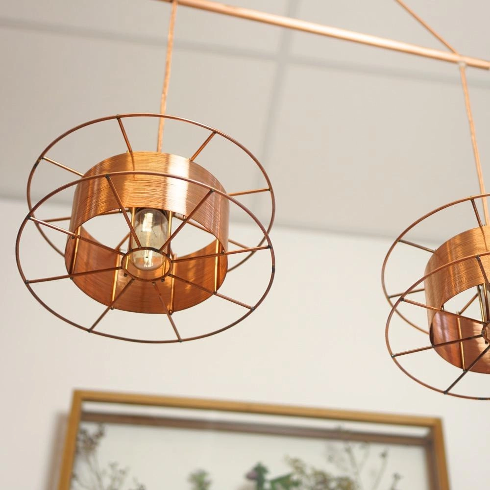 Rent a Pendant Lamp SPOOL Deluxe (Copper)? Rent at KeyPro furniture rental!