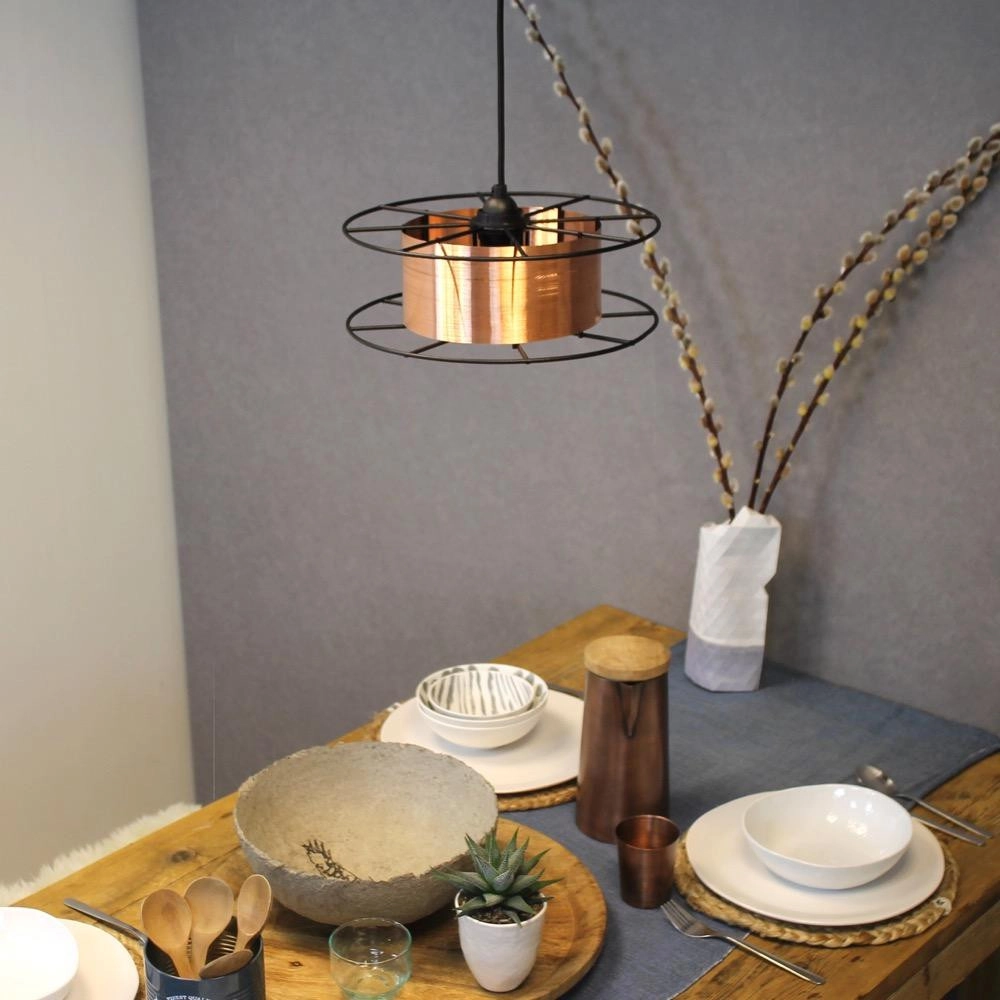 Rent a Pendant Lamp SPOOL Deluxe (Copper)? Rent at KeyPro furniture rental!