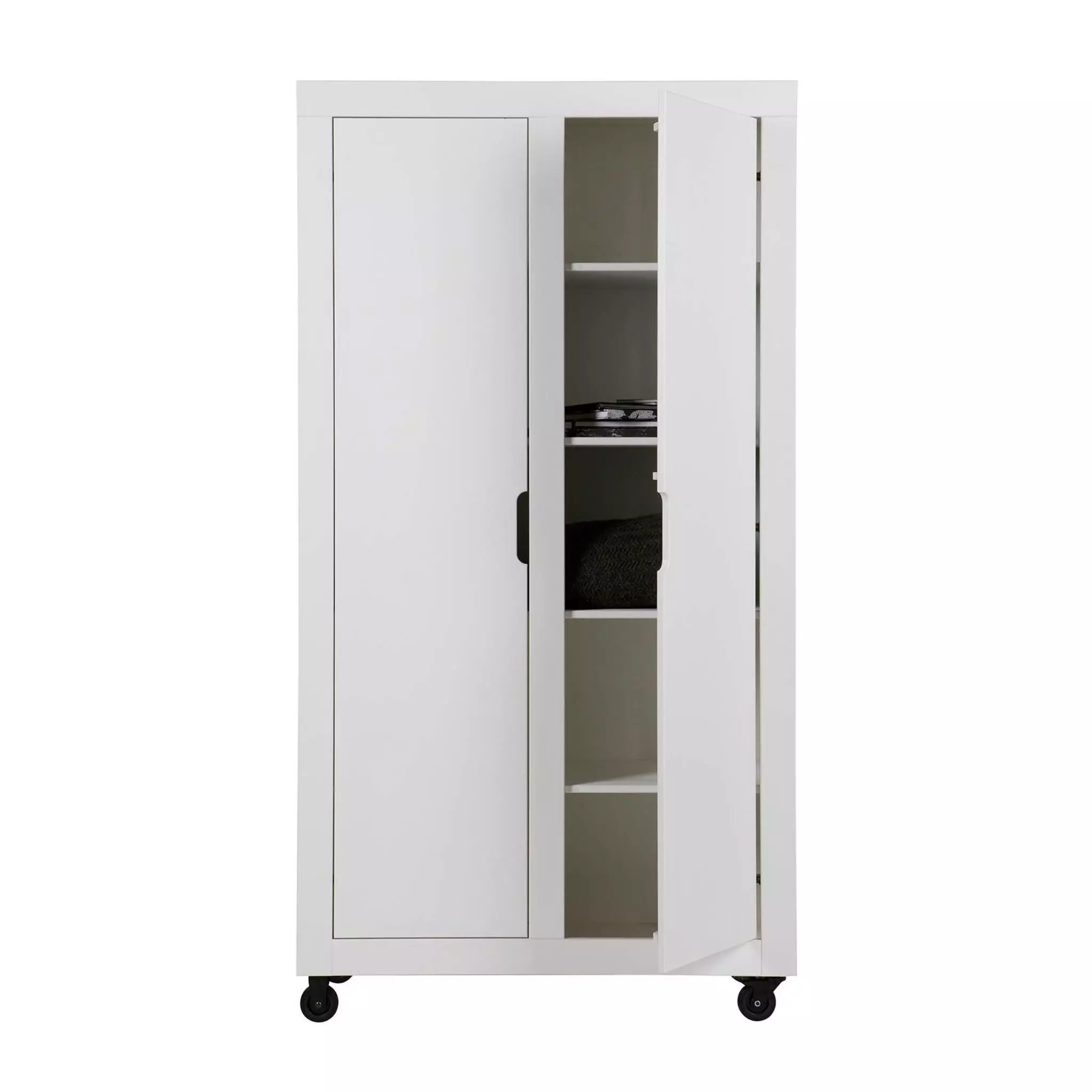 Kleiderschrank Elon 2drs. (weiß) mieten? Mieten Sie bei KeyPro Möbelverleih!