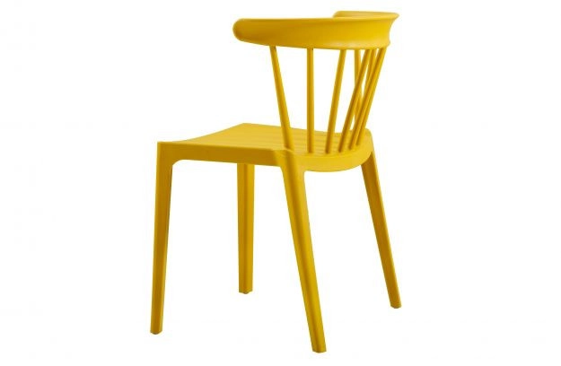 Rent a Straight chair Bliss plastic (yellow)? Rent at KeyPro furniture rental!