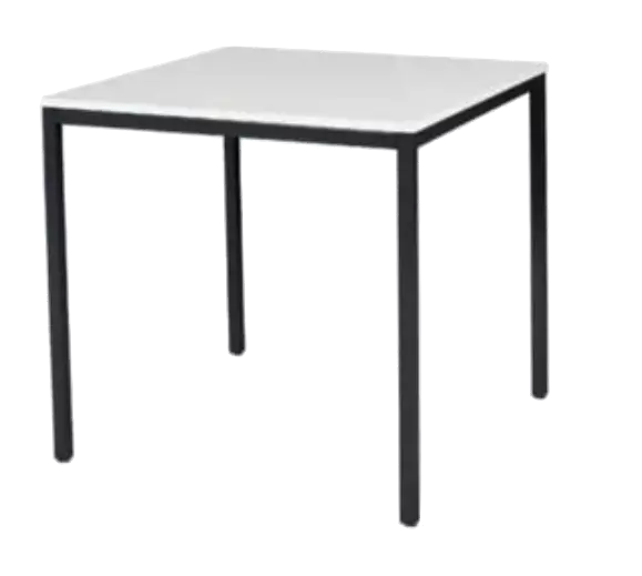 Rent a Table 80x80 cm (white)? Rent at KeyPro furniture rental!