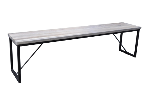 Rent a Dining table bench (white)? Rent at KeyPro furniture rental!