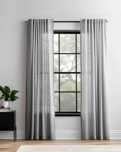 Rent a Window curtains slightly translucent (gray)? Rent at KeyPro furniture rental!