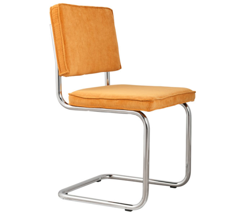 Rent a Dining chair Ridge kink rib (yellow)? Rent at KeyPro furniture rental!