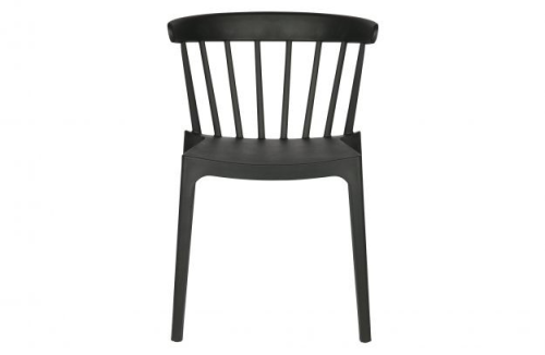 Rent a Straight chair Bliss plastic (black)? Rent at KeyPro furniture rental!