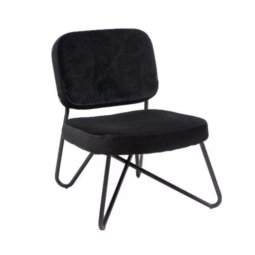 Sessel Julia (schwarzer samt) mieten? Mieten Sie bei KeyPro Möbelverleih!