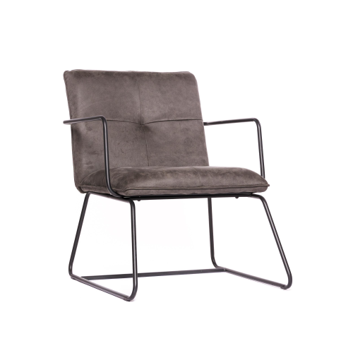 Fauteuil Bilbao (antraciet) huren? Huur bij KeyPro meubelhuur!