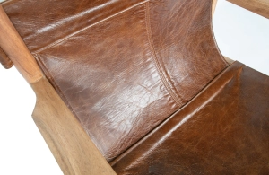 Rent a Armchair Chill leather (brown)? Rent at KeyPro furniture rental!