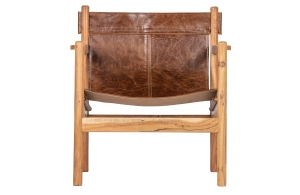 Rent a Armchair Chill leather (brown)? Rent at KeyPro furniture rental!