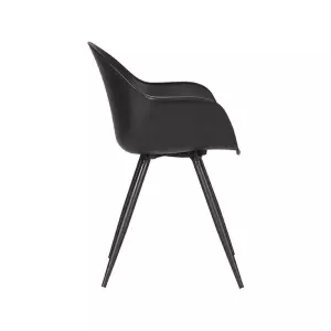 Eetkamerstoel Luca (zwart) huren? Huur bij KeyPro meubelhuur!