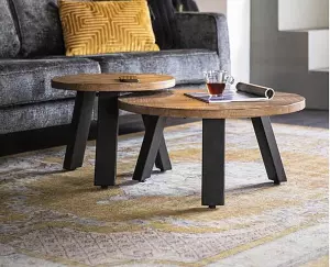 Bijzettafel Mango (zwart) huren? Huur bij KeyPro meubelhuur!