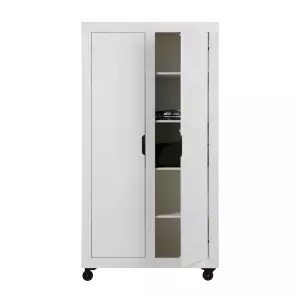 Kleiderschrank Elon 2drs. (weiß) mieten? Mieten Sie bei KeyPro Möbelverleih!