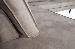 Sofa chause Longue Rodeo Linken (elephant skin) mieten? Mieten Sie bei KeyPro Möbelverleih!