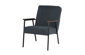 Rent a Armchair Sally (steel blue)? Rent at KeyPro furniture rental!