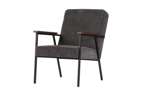 Fauteuil Sally (antraciet) huren? Huur bij KeyPro meubelhuur!