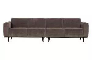 Sofa 4 Sitzer Statement-Samt (warmes Grün) mieten? Mieten Sie bei KeyPro Möbelverleih!