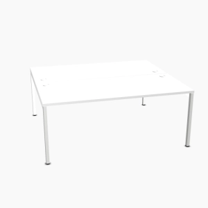 Rent a Desk Ogi Y Double 1400 (white)? Rent at KeyPro furniture rental!