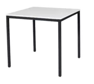 Rent a Table 80x80 cm (white)? Rent at KeyPro furniture rental!