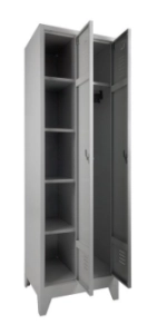 Rent a Locker cabinet on legs (grey)? Rent at KeyPro furniture rental!