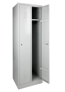 Lockerkast 2 drs HH (wit) huren? Huur bij KeyPro meubelhuur!