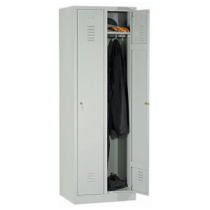 Lockerkast 2 drs HH (wit) huren? Huur bij KeyPro meubelhuur!