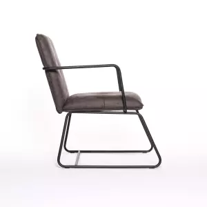Fauteuil Bilbao (antraciet) huren? Huur bij KeyPro meubelhuur!