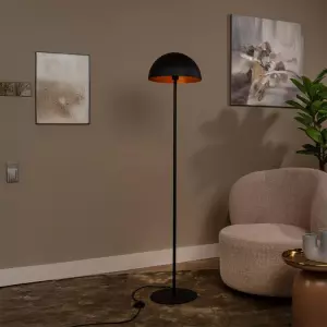 Standlampe Siemon (schwarz) mieten? Mieten Sie bei KeyPro Möbelverleih!